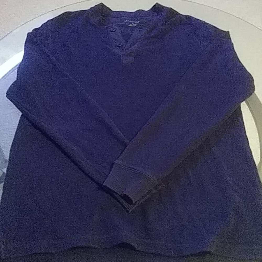 𝅺madison sweater Large navy blue